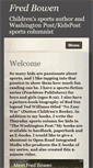 Mobile Screenshot of fredbowen.com